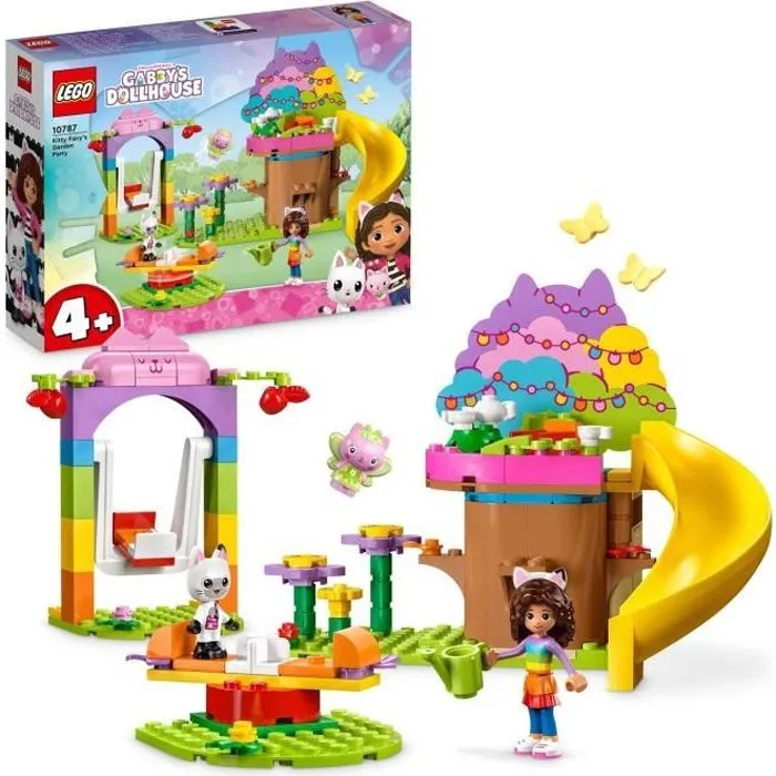 LEGO® Gabby et la Maison Magique 10787 La Fête au Jardin de Fée Minette, Jouet avec Figurines-0