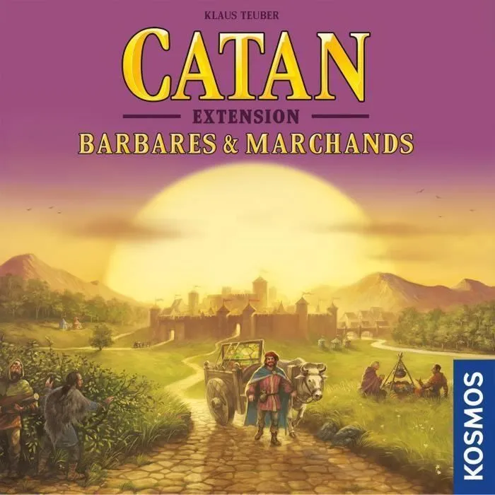 Barbares et marchands - extension du jeu Catan - Jeux de société - Jeux pour la famille - Jeux de cartes-2