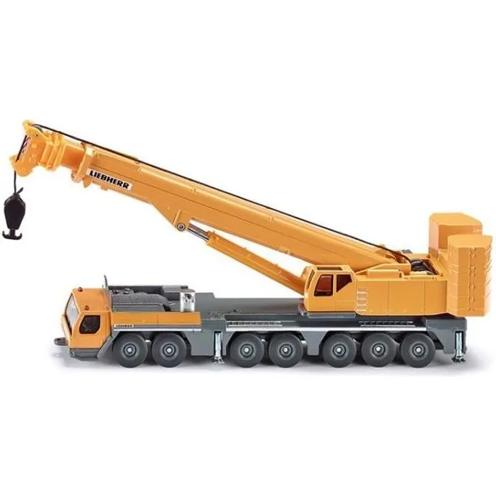 Grue Mobile Liebherr - SIKU - Echelle 1/87ème - Poids 537g - Pour Enfant de 3 ans et plus-0