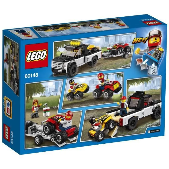 LEGO® City 60148 L'Équipe de Course Tout-Terrain-2