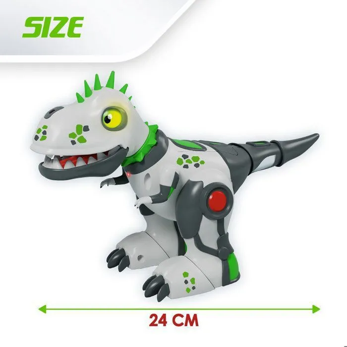 Dinopunk, Dinosaure Telecommandé Enfant Robot Programmable 20 Actions, Jouet Enfant 5 Ans Garçon Robot Telecommande Vector Robot-3