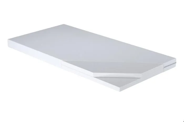 Lit enfant Complet 80x160 cm MAX sommier, barrièreères, matelas pour Filles garçons lit Simple - BLANC-3