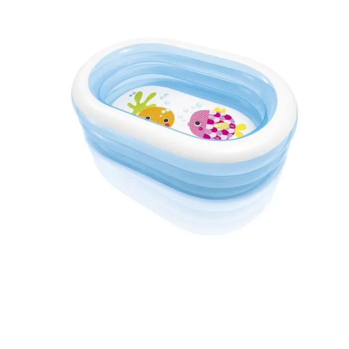 Intex - Piscinette ovale Family - L. 163 x H. 46 cm-0