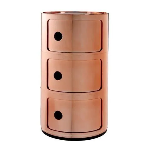 Armoire - KARTELL - Componibili - Cuivre - 2 portes coulissantes - 58x60x58 cm-0