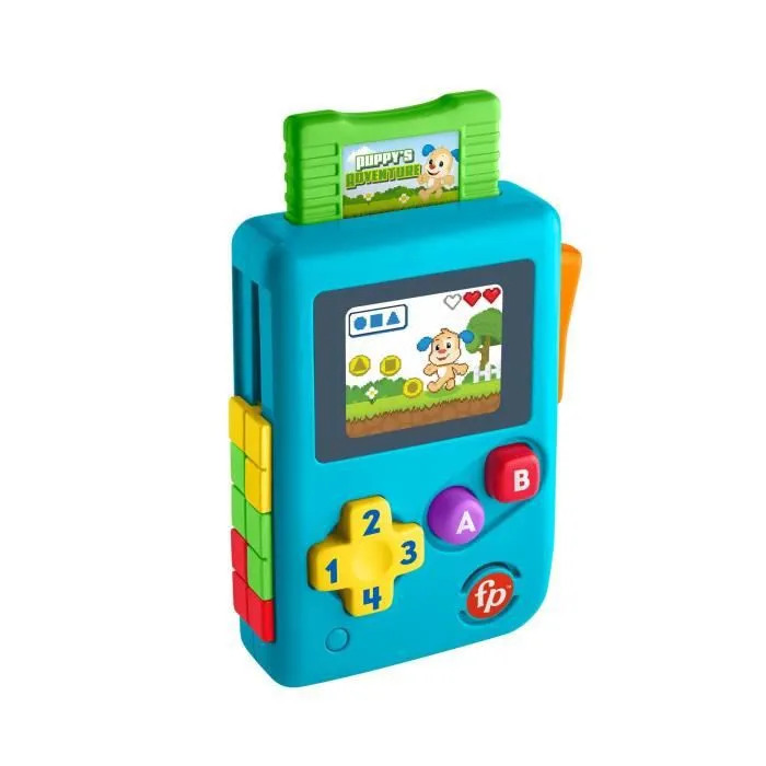 Jouet d'éveil 1er âge - FISHER PRICE - Ma Première Console de Jeu Rires et Éveil - Musical - De 6 à 36 mois-1