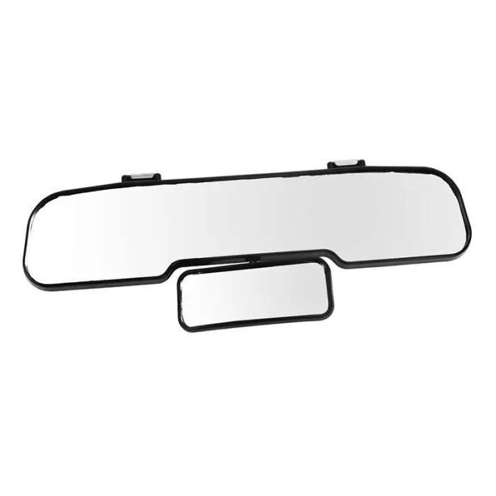 SHOP-STORY - DOUBLE MIRROR : Double Rétroviseur Panoramique Grand Angle avec Sangles d'Attache Réglables Anti Angles Morts Conduite-3