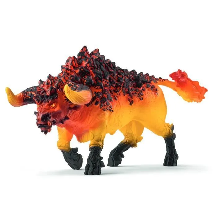 Figurine Taureau de feu, Schleich 42493 Eldrador Creatures, dès 7 ans-0