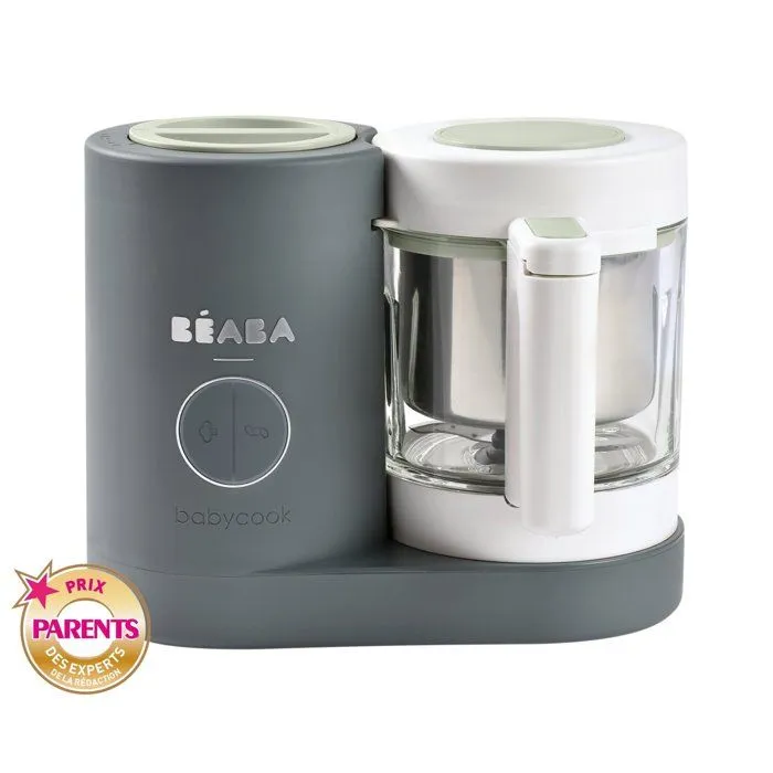 BEABA - Babycook Néo Robot Cuiseur Bébé 6 en 1 Gris Minéral-4