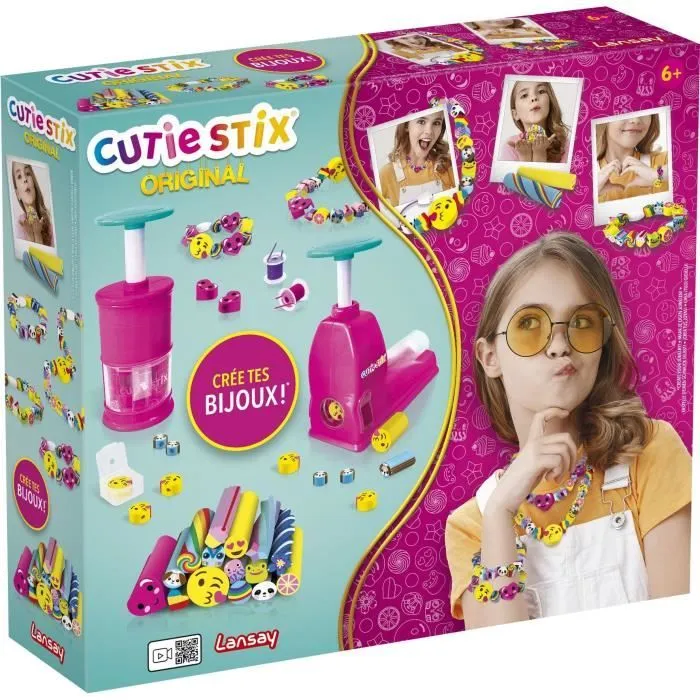 Set de Création Cutie Stix LANSAY - Activités Artistiques - Création de Bijoux - Dès 6 ans-4