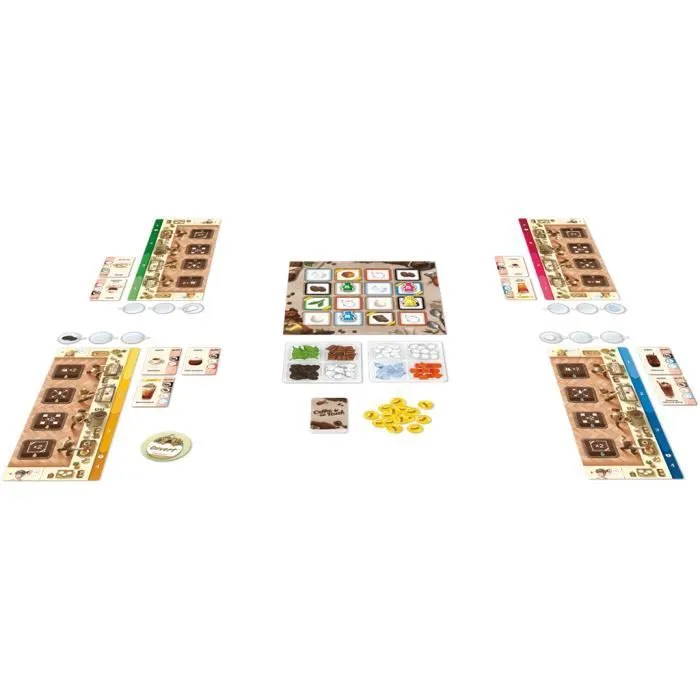 Jeu de gestion - ASMODEE - KBGCR01FR - Coffee Rush - 2 joueurs ou plus - 30 min de jeu-2