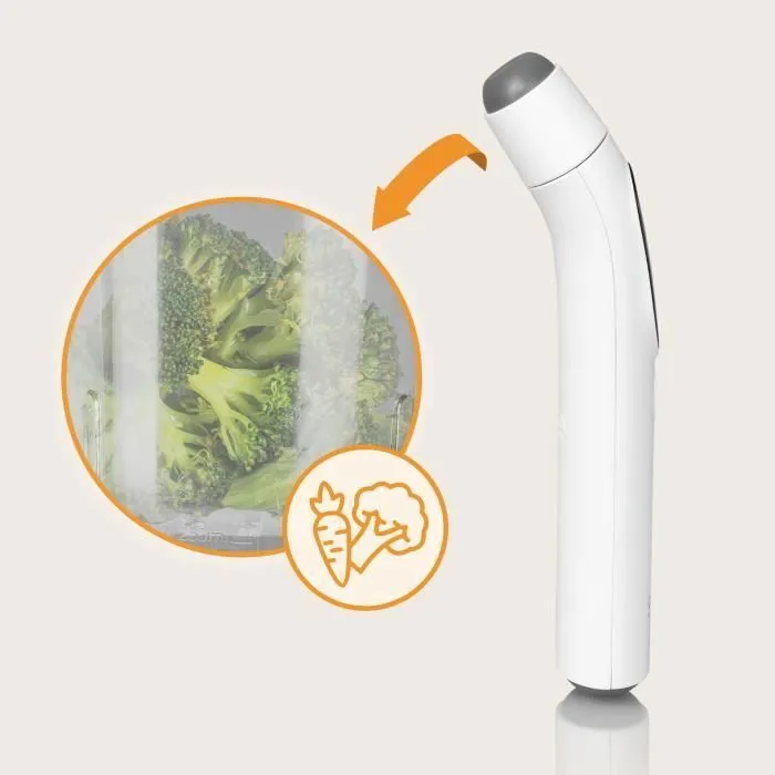 Thermomètre frontal digital LIONELO Feverscan - Sans Contact - Fonction Mémoire - LED - Alerte Fièvre - Mesure en 1 seconde-3
