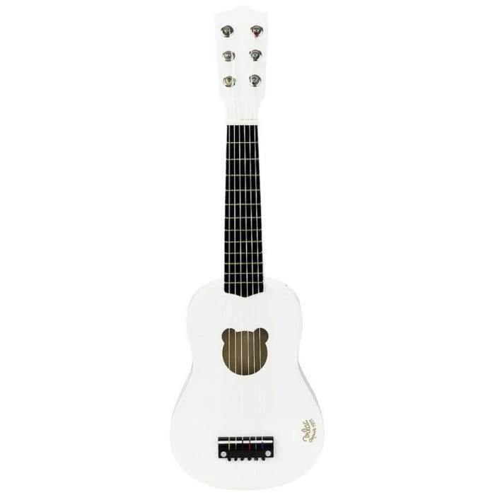 Guitare blanche Coloris Unique-0