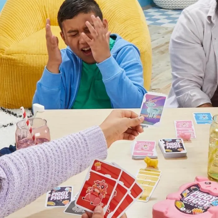 Piggy Piggy, Jeu de Cartes Familial, Version Française, Hasbro Gaming-5
