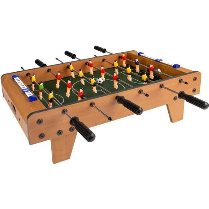Baby-foot en bois de table 60x30x20 ALPEXE-604-0