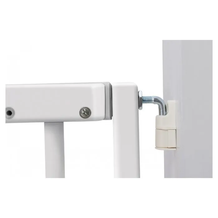 Barrière de porte - GEUTHER - Fixation par pression - Bois - Blanc-4