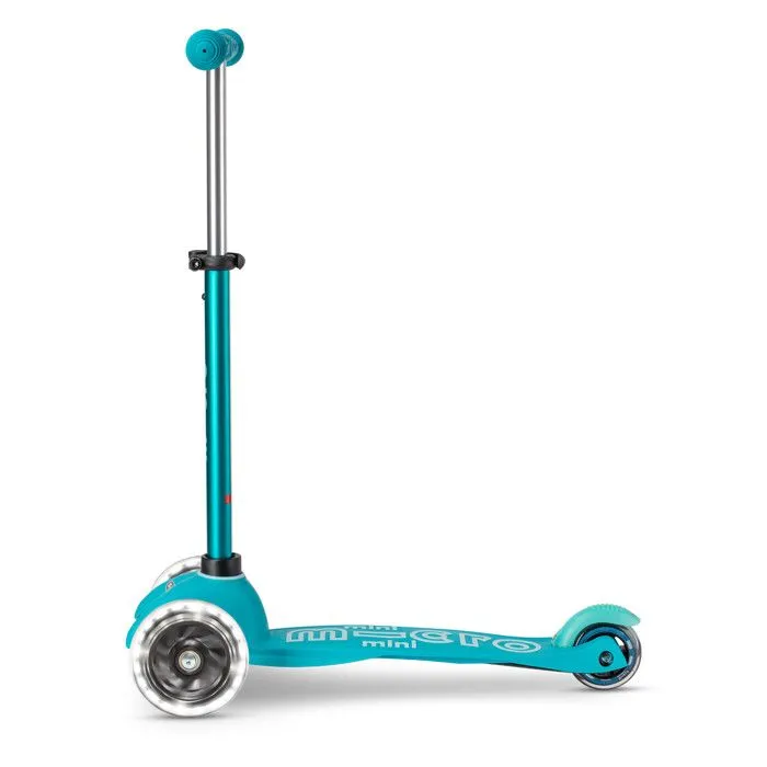 Trottinette - Micro Mobility - Mini Micro Deluxe LED - 3 roues - Éclairage LED - ABEC 9-4