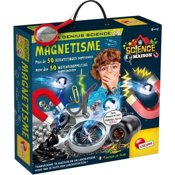 50 expériences de magnétisme - Kit Scientifique - I'M A GENIUS-0