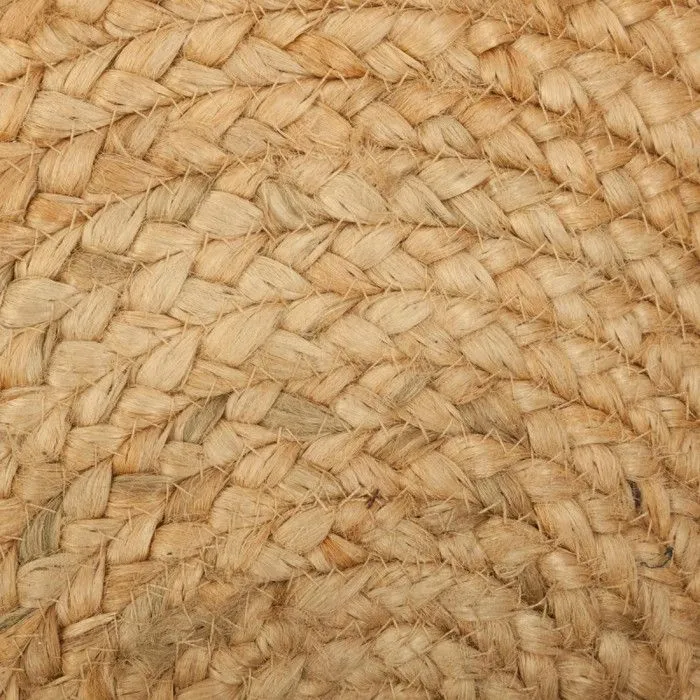 Tapis rond jute ajouré diamètre 80 cm Atmosphera-2