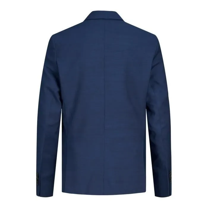 Blazer enfant - Jack & Jones - Medieval Blue - Simple boutonnage - Coupe slim - Doublé-2