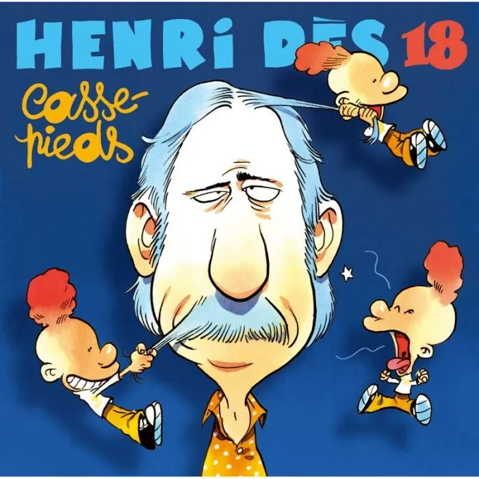 Casse-pieds - Henri Dès - Album - 24 titres - Versions instrumentales disponibles - Chansons pour enfants-0