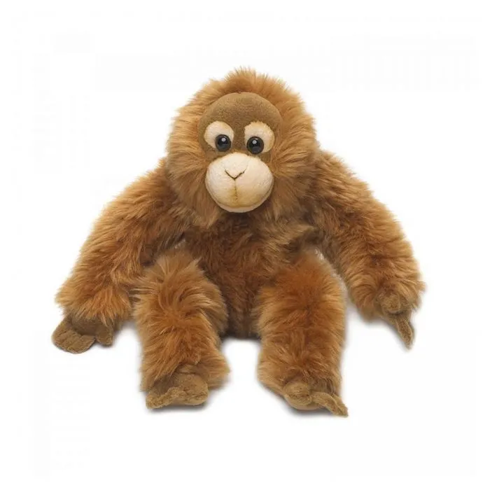 Peluche Orang-Outan - WWF - 23 cm - Pour Enfant - Valeurs éducatives: Toucher, voir, entendre-1