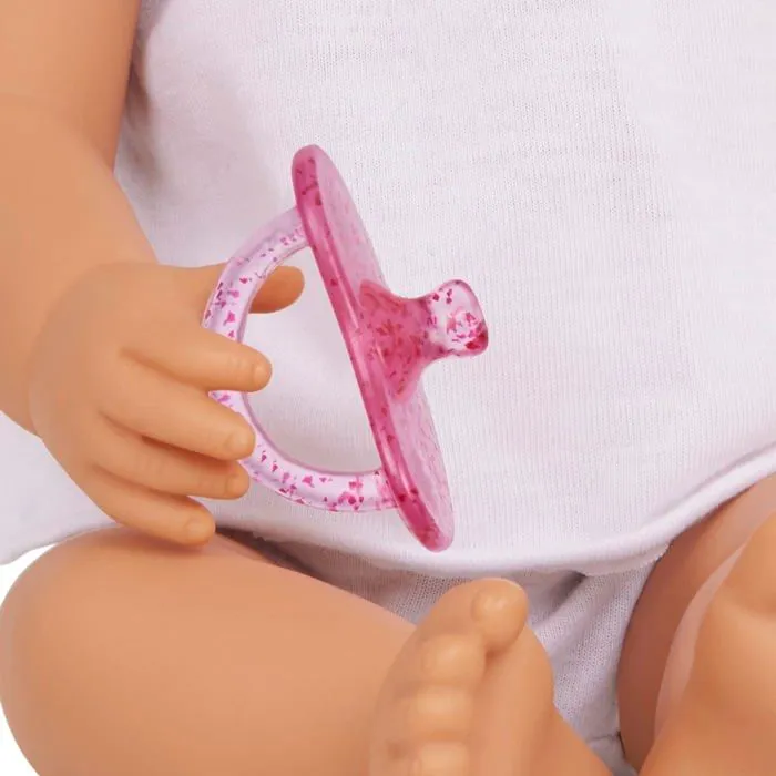 Poupon Babi - BAB7225Z - Poupee bebe Fashion 14" Baby Doll W/2PC Body Suit - Pink Headband, , Moyen-2