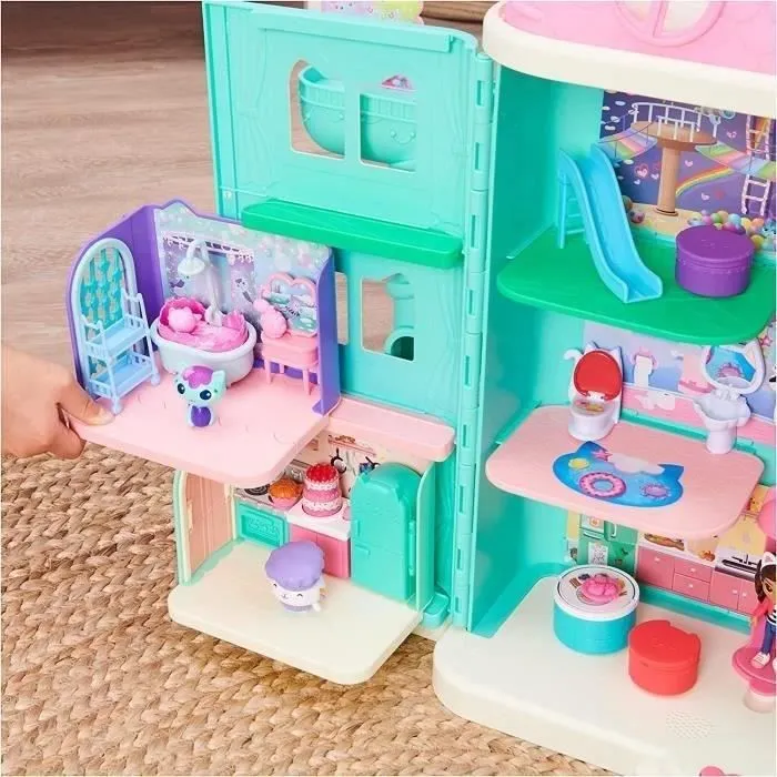 Gabby et la Maison Magique - Playset Deluxe La Salle de Bain de Marine - 1 figurine + accessoires-4