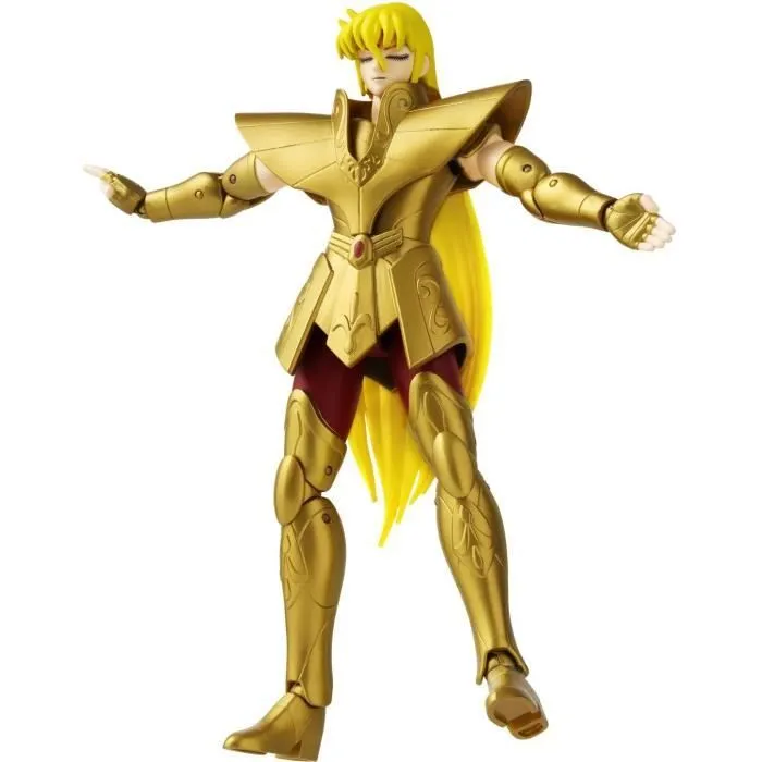 Figurine BANDAI Anime Heroes Saint Seiya Chevalier d'Or Shaka de la Vierge 17cm articulée-2