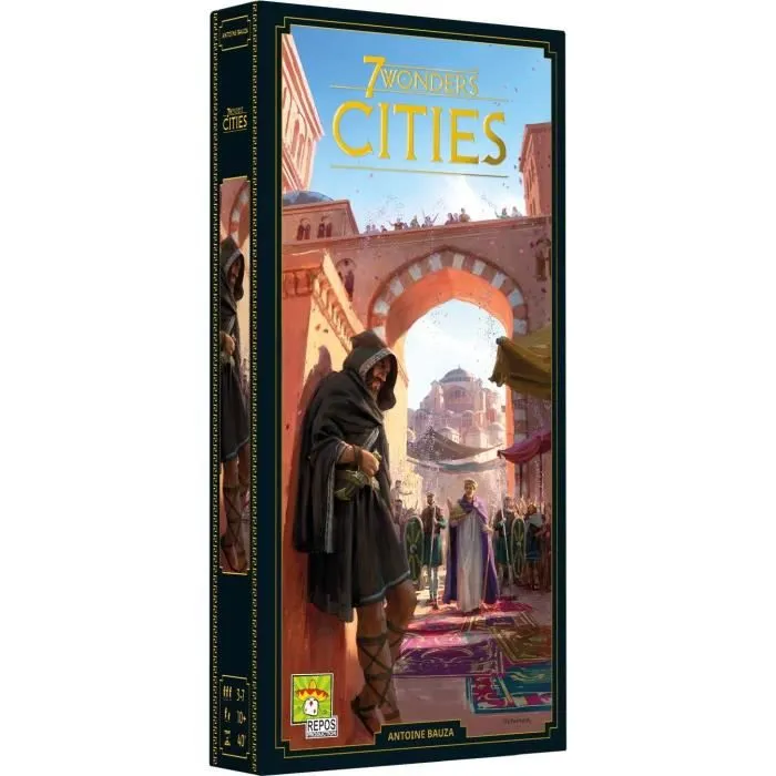 Repos Production | 7 Wonders - Extension Cities - Nouvelle version 2020 | Jeu de société | À partir de 10 ans | 3 à 7 joueurs-0