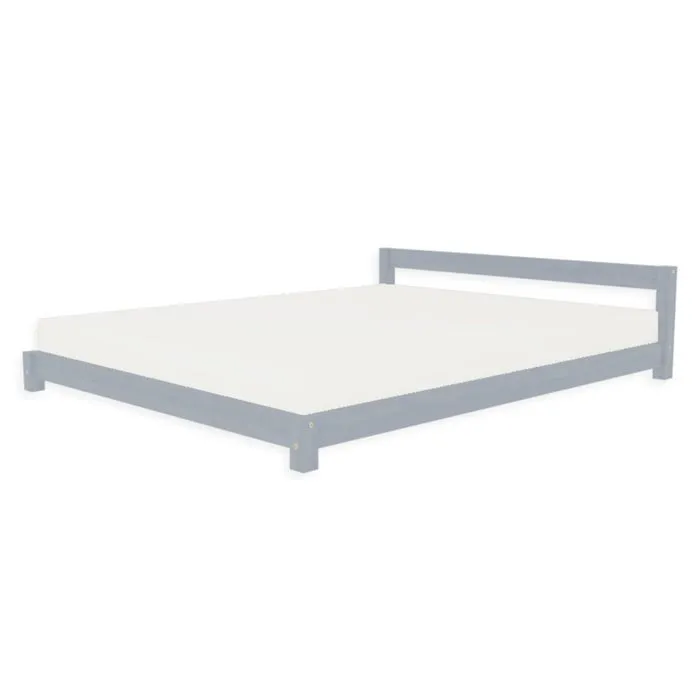 Lit double scandinave COMFY 180 x 200 gris-0
