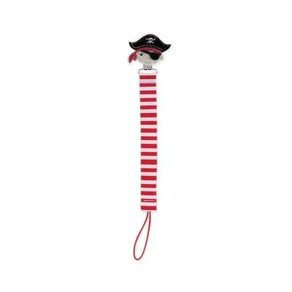 NUBY Attache-sucette en feutrine Pacifinder® - pirate-0