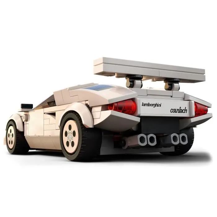 LEGO® 76908 Speed Champions Lamborghini Countach, Jouet modèle de Voiture de Course Pour les Enfants de 8 Ans et Plus-3