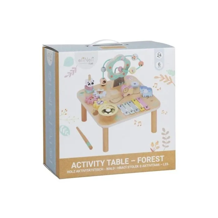 Table d'activités - EliNeli - Forêt - Bois - 1 pièce - Mixte-3