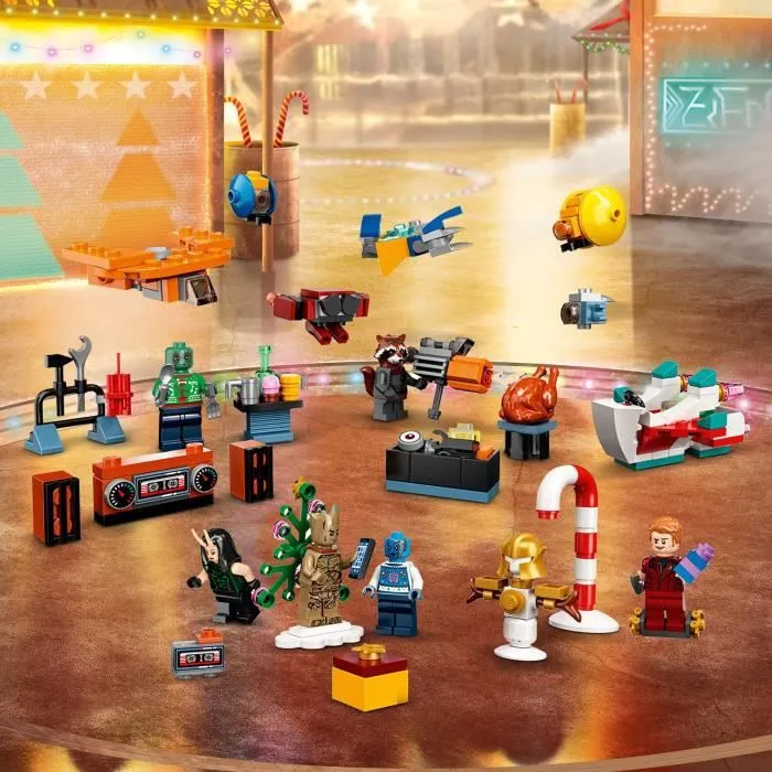 LEGO Marvel 76231 Le Calendrier de l’Avent 2022 Les Gardiens de la Galaxie, pour Enfants-3