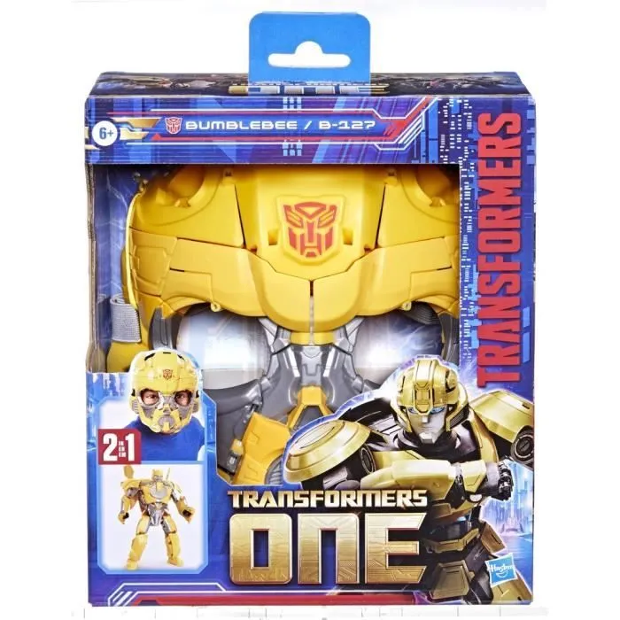 Figurine 2-en-1 Bumblebee B-127 de 25 cm, Transformers One se convertit en masque, jouets interactifs, dès 6 ans-6