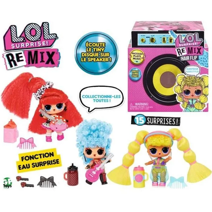 L.O.L. Surprise - Hair flip Remix - Poupée modèle aléatoire-0