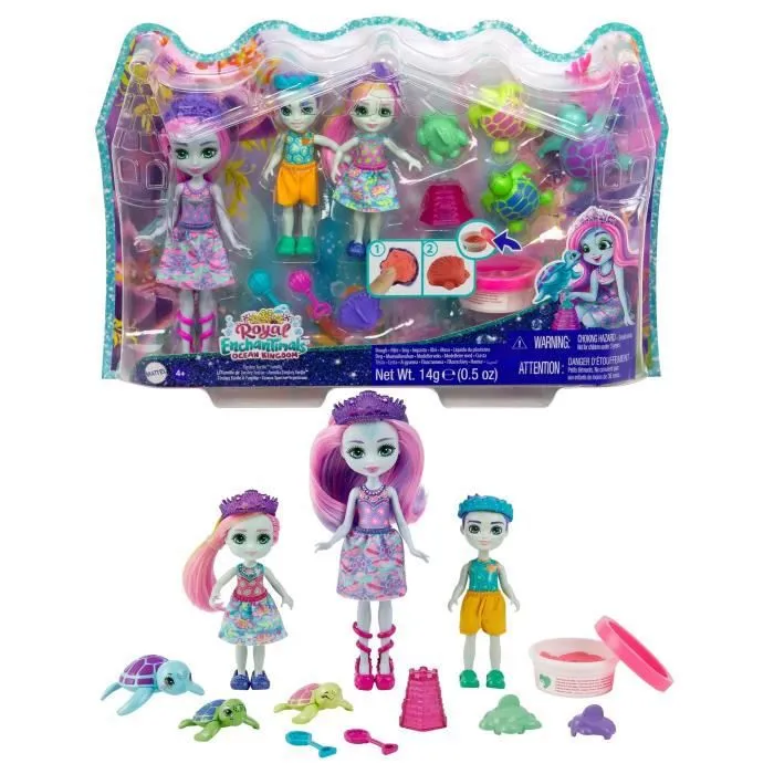Enchantimals - Famille Tortue Et Accessoires - Poupée-4