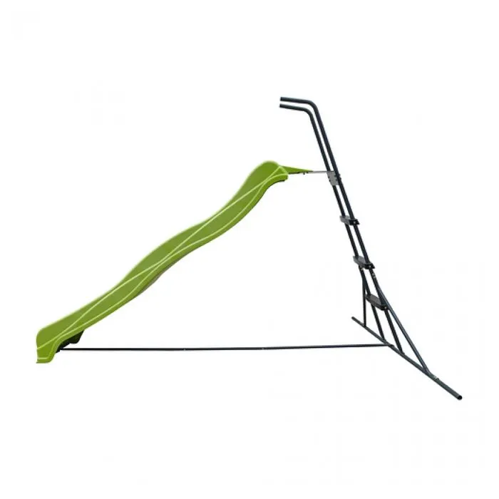 Toboggan sur pied AXI - 220cm Vert & Anthracite en métal et plastique pour enfants de 3 à 7 ans-2