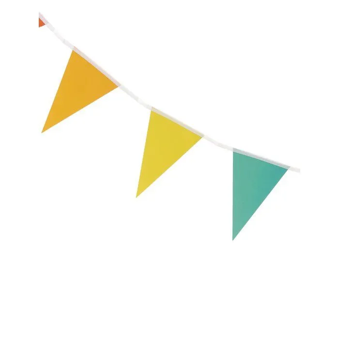 Guirlande petits fanions multicolores 2 m-1