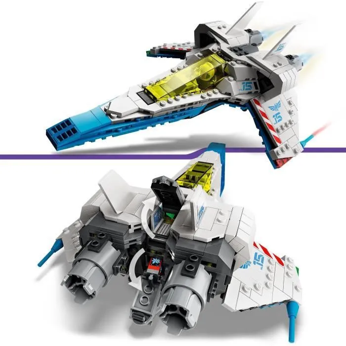 LEGO® 76832 Buzz l'Éclair de Disney et Pixar Le Vaisseau Spatial XL-15, Vaisseau Spatial, avec 3 Minifigurines, dès 8 Ans-2
