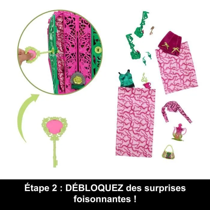 MONSTER HIGH Coffret Monstrueux Secrets Venus McFlytrap - Monster High - HYT75-4