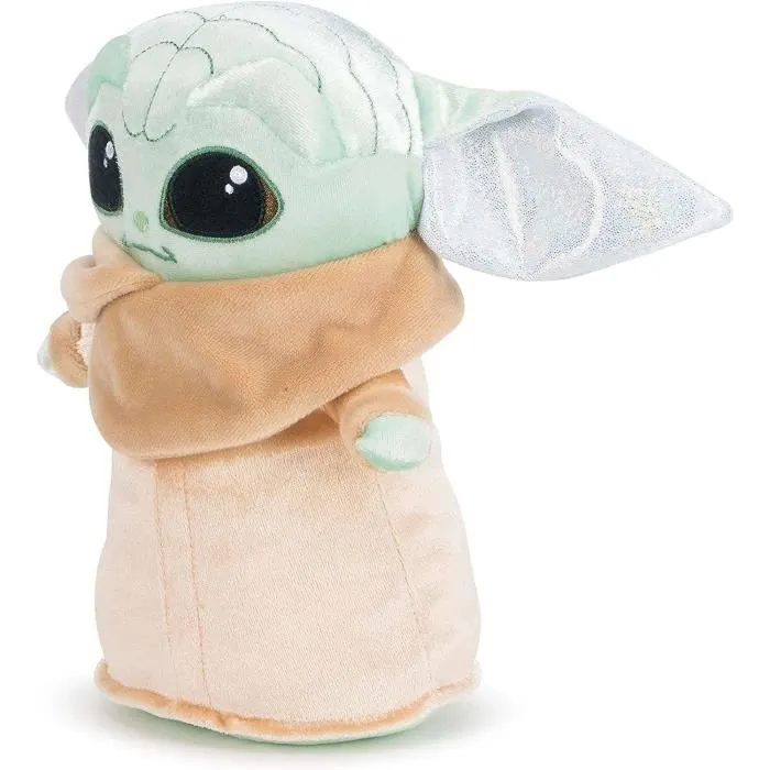 Mascotte Star Wars Grogu Baby Yoda Platinum Mandalorian 25 cm Disney-1