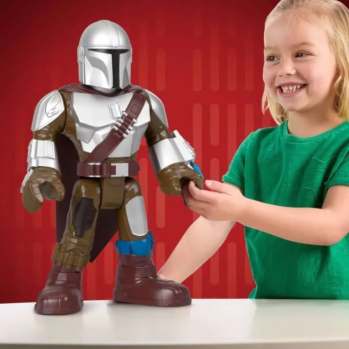 Imaginext-STAR WARS-Figurine XXL The Mandalorian, 40 cm HXT20-1