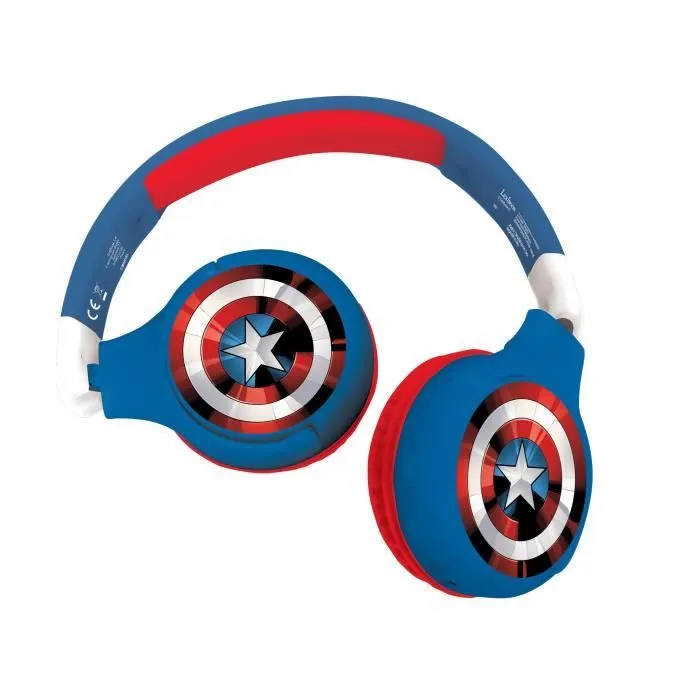 Casque Bluetooth® 2 en 1 AVENGERS pour enfants - LEXIBOOK-0