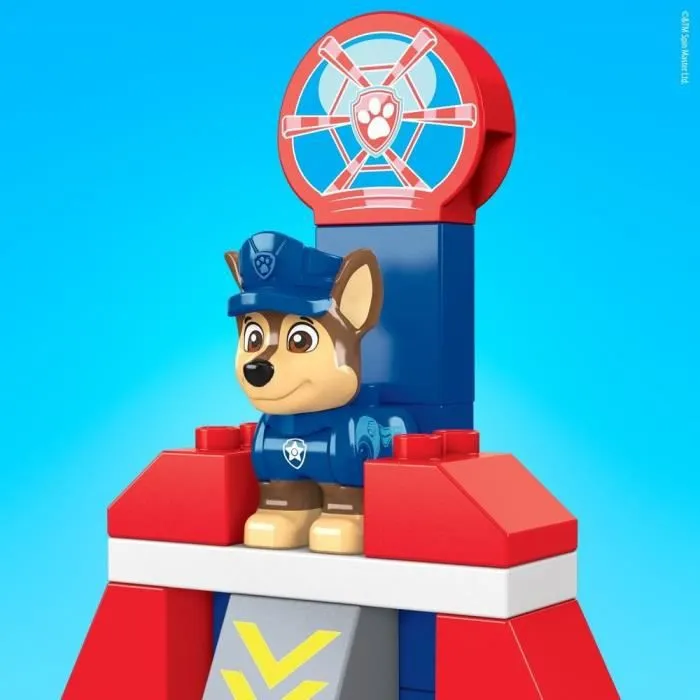 Mega Bloks - Coffret Police Pat' Patrouille - Briques de construction - Dès 3 ans-4