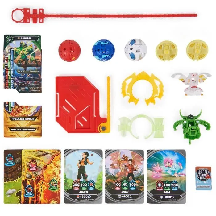 BAKUGAN - Battle Pack - 3 Bakugan + 2 Bakugan Special Attack-1