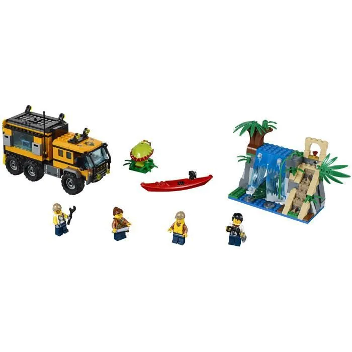 LEGO® City 60160 Le Laboratoire de la Jungle-1