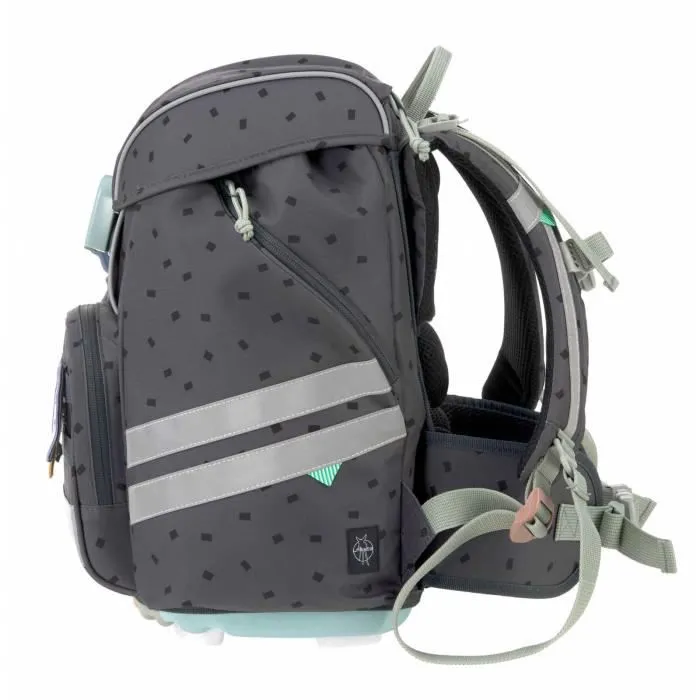 Lässig School Set Flexy Unique Speckles Anthracite [157024] - sac d'école cartable-3