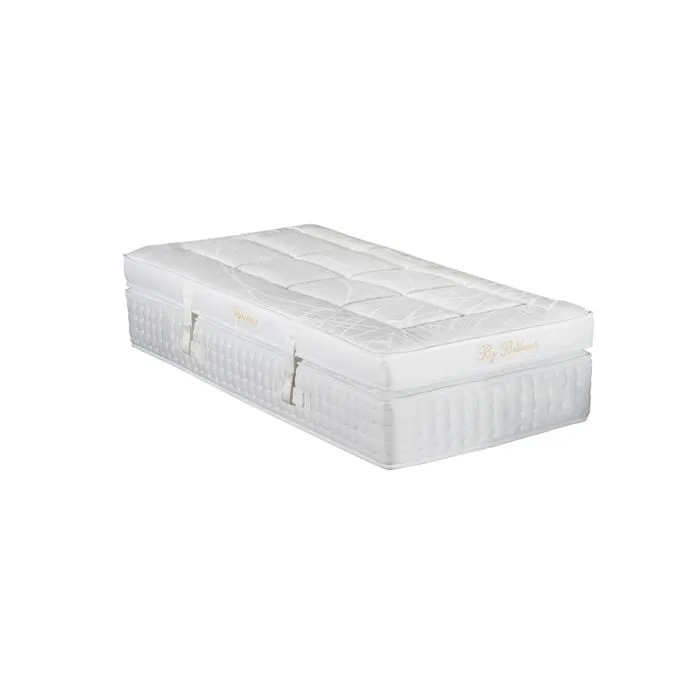 Matelas EMPEREUR 90x200 cm | Mousse avec mémoire de forme | Blanc-0