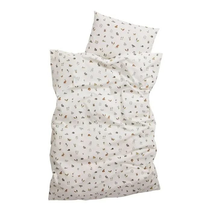 Parure de lit FORREST 100x140, Cappuccino-0